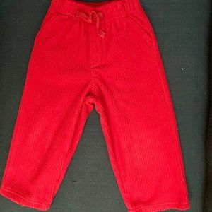 Gymboree ribbed fleece pants